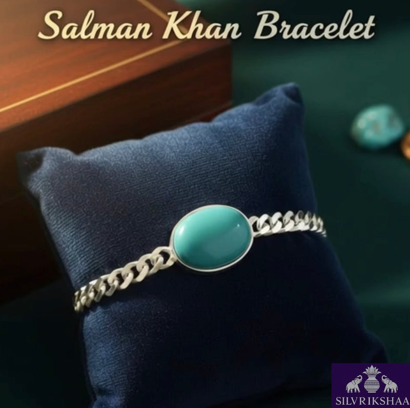 Salman Khan Silver Bracelet for Men