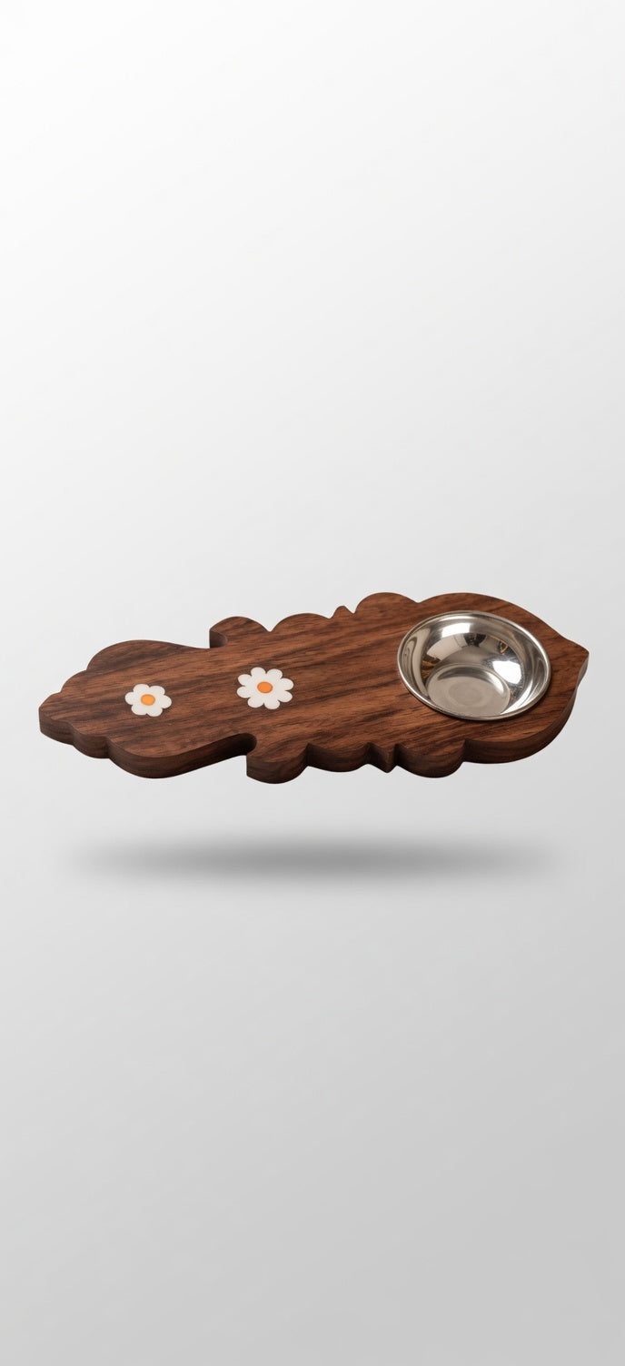 Rosewood Handle silver Aarathi