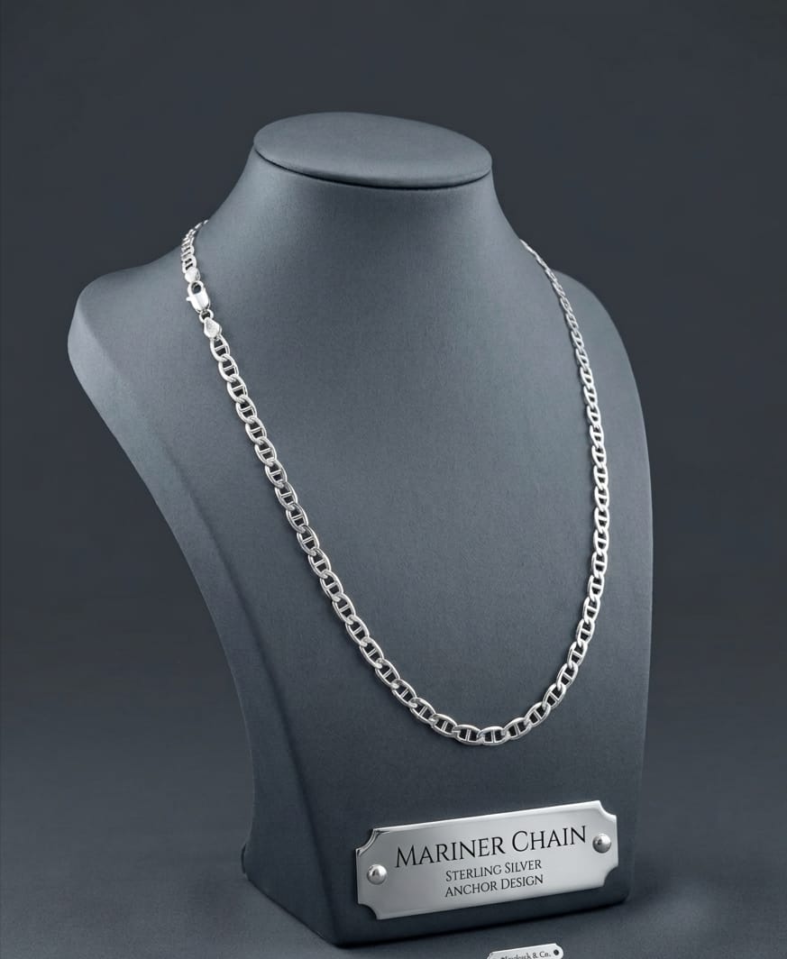 Mariner silver chain