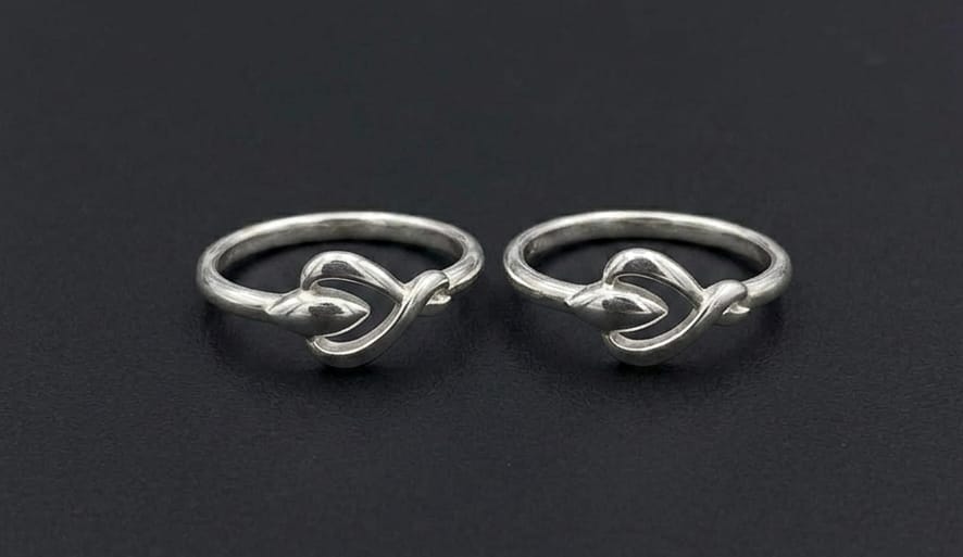 Interlock Adjustable Toe ring