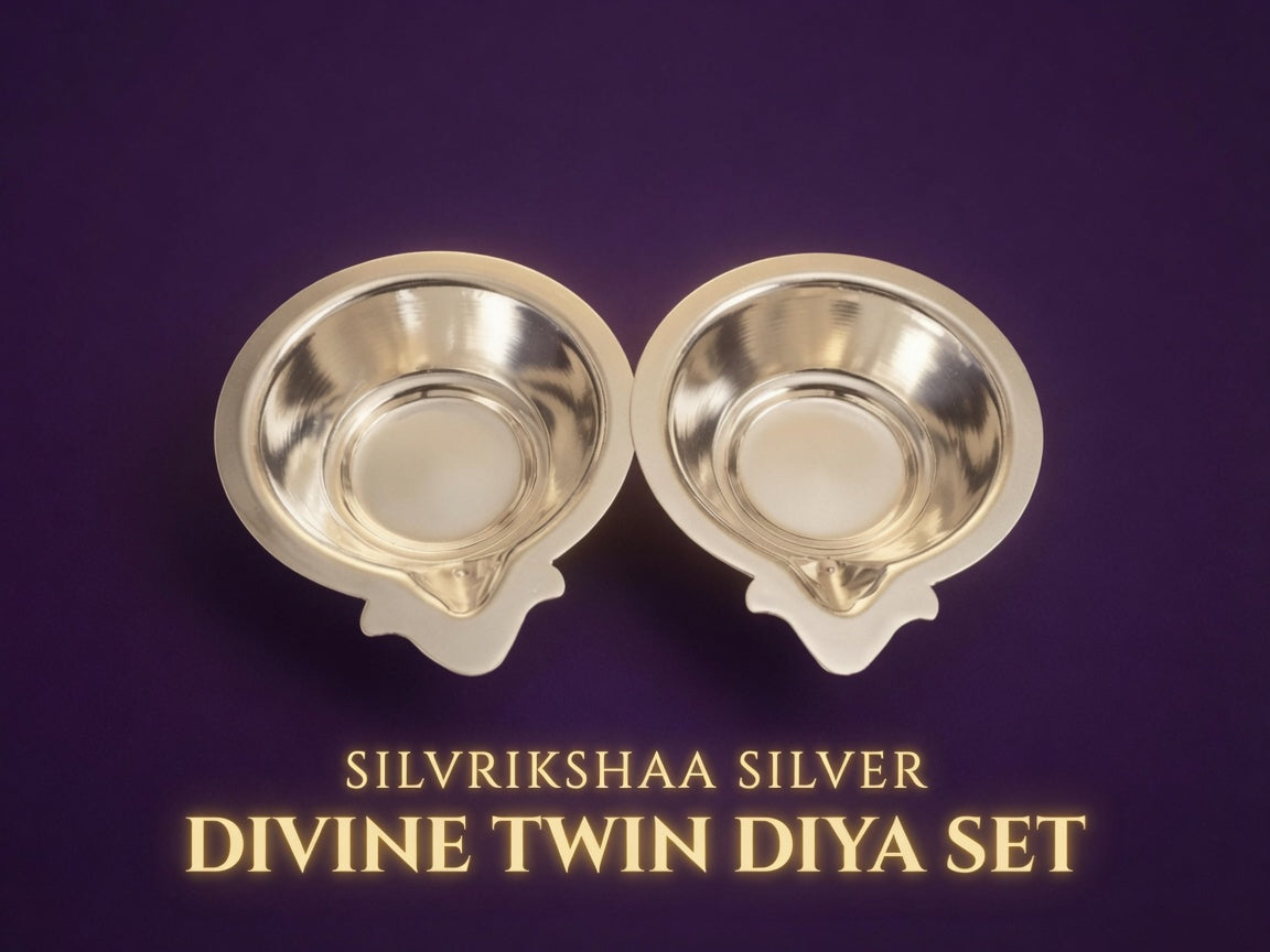 Divine Twin Diya Set