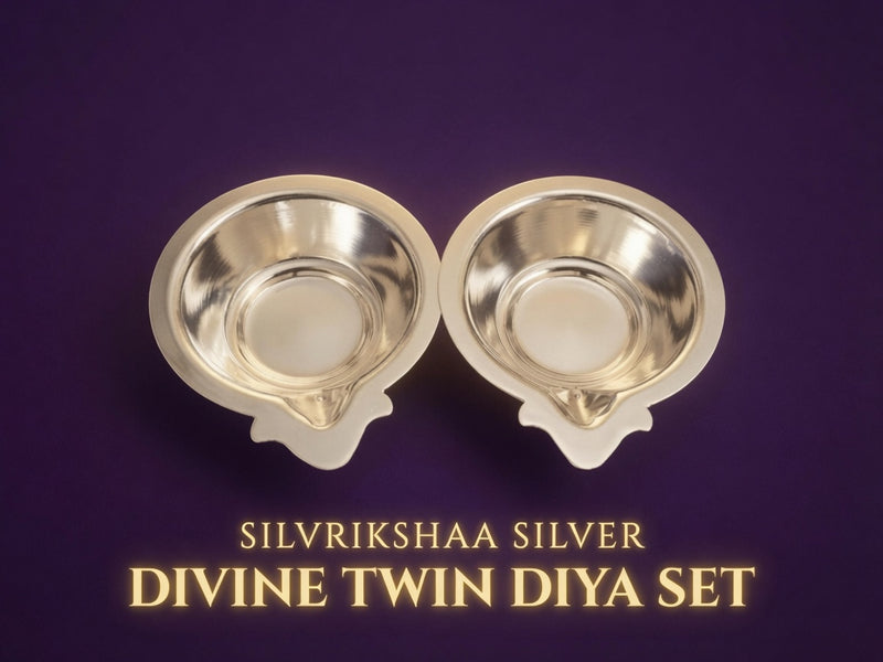 Divine Twin Diya Set