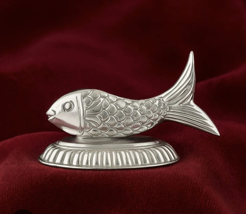 999 Pure Silver Vastu Fish | 5 g | Symbol of Prosperity & Good Fortune