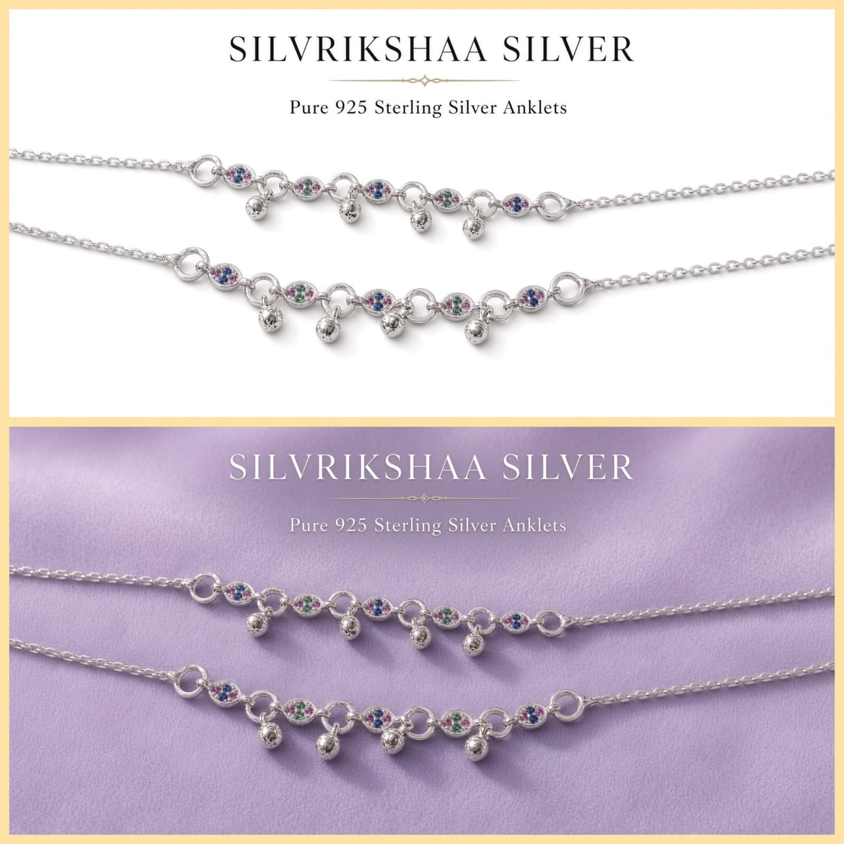Modern Trendy Anklets/ Minimal Stylish Anklet – 18g