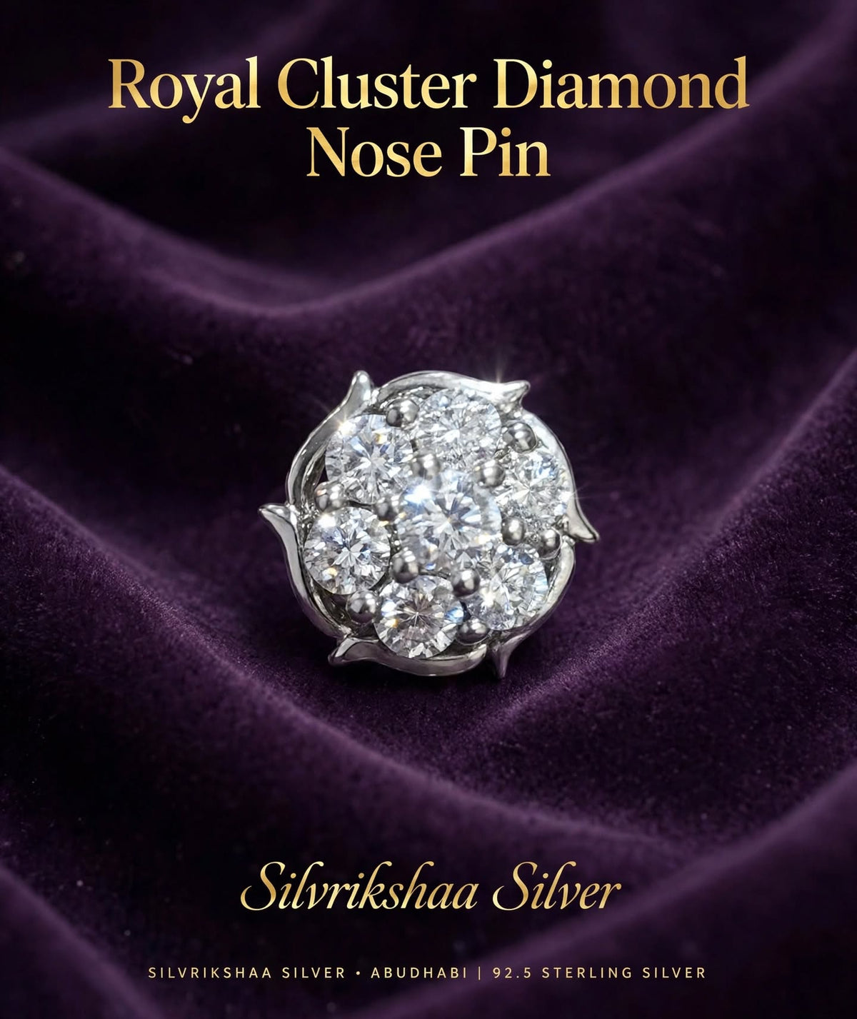 Trending Silver  Nose Pin for Women | Elegant Nose Stud