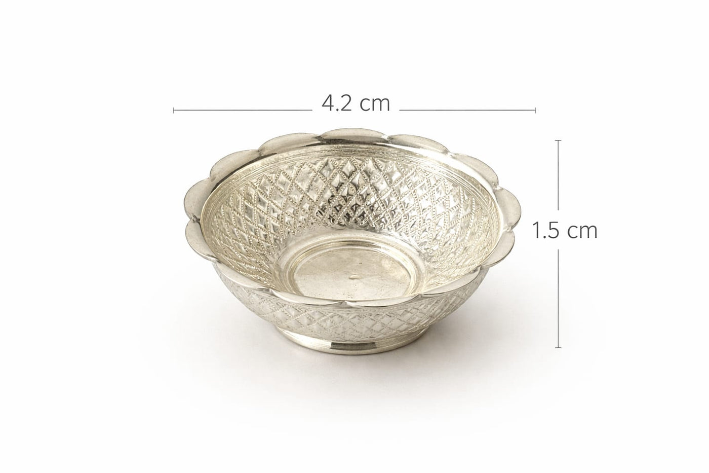 Mini Silver Pooja Bowl