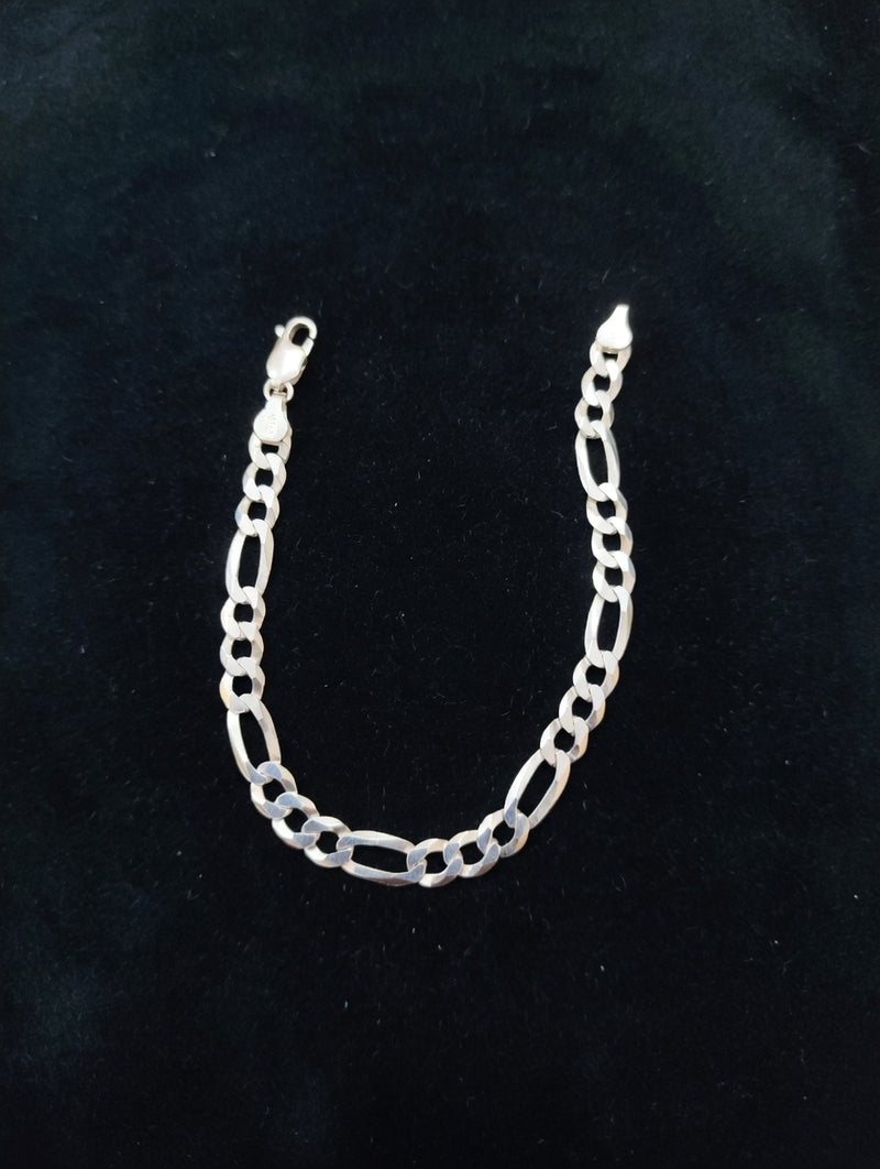 Men's Silver Chain Bracelet
