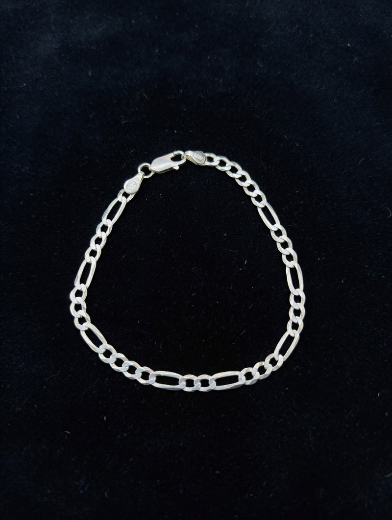 Classic Men's Silver Chain Bracelet